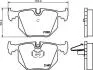 Тормозные колодки зад. BMW 3(E46)/7(E38)/X5(E53) 94-11 (ATE) (123x59,4x17,3) HELLA PAGID Hella pagid 8DB355006-691 (фото 2)