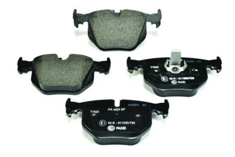 Тормозные колодки зад. BMW 3(E46)/7(E38)/X5(E53) 94-11 (ATE) (123x59,4x17,3) HELLA PAGID Hella pagid 8DB355006-691