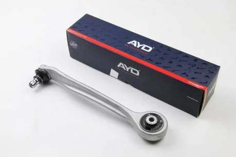 Важіль підвіски передн прав верхн (кон 16 L=273mm) AUDI A4 B5, B6, B7 (-08), A6 C5 (-05), SKODA SUPERB I (3U4) (-08) Ayd 94-04047