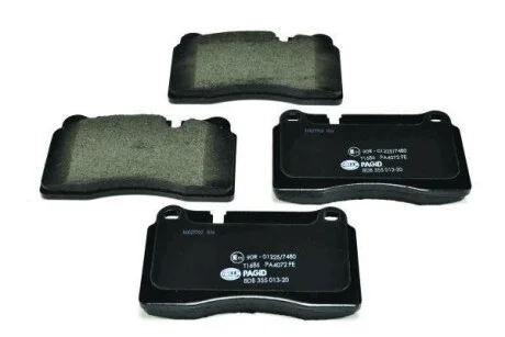 Тормозные колодки перед.RANGE ROVER III/RANGE ROVER SPORT 2.7D-4.4 05-13 HELLA PAGID Hella pagid 8DB355013-201