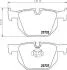 Гальмівні колодки зад. BMW 5(E60)/5 (E61)/6 (E63)/6(E64) 2.0/3.0D 01-10 HELLA PAGID Hella pagid 8DB355010-471 (фото 2)