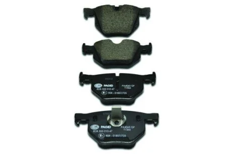 Тормозные колодки зад. BMW 5(E60)/5 (E61)/6 (E63)/6(E64) 2.0/3.0D 01-10 HELLA PAGID Hella pagid 8DB355010-471