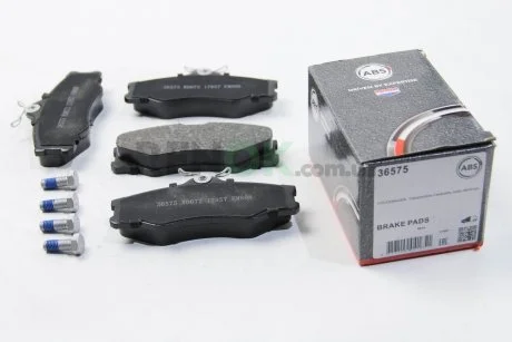 Гальмівні колодки пер. Transporter/Multivan/Vanagon/Joker/Caravelle/Campmobile 81-92 A.B.S. A.B.S. 36575