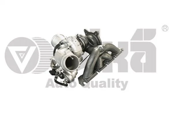 Колектор випускний з турбіною 2,0 Audi A4 (04-08,06-09), A6 (05-11), Q5 (08-) VIKA Vika 11451013101 (фото 1)