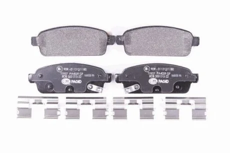 Гальмівні колодки зад.AVEOC/AMPERA/ASTRA 1.3D-2.0D 09- 8DB355015-221 Hella pagid 8DB 355 015-221