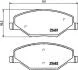 Тормозные колодки перед. Skoda Fabia II-III 11- /VW Polo 10- (TRW) HELLA PAGID Hella pagid 8DB355020-521 (фото 1)