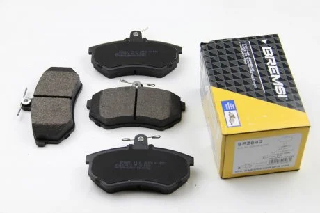 Гальмівні колодки пер. Audi 80/100/A4 78-00 (TRW) (119x70x19,4) без датчика Bremsi BP2642