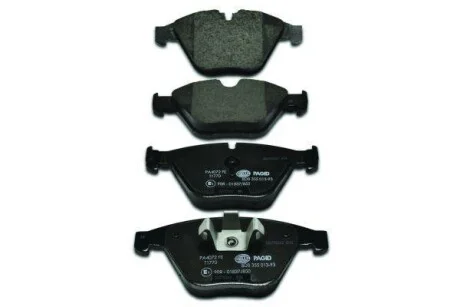 Тормозные колодки перед. BMW 3 (E90)/5 (E60)/7 (E65) 02-13 (ATE) Hella pagid 8DB355013-931