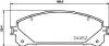 Тормозные колодки перед. Lexus RX 08-15/Toyota RAV4 12- (advics) HELLA PAGID Hella pagid 8DB355015-461 (фото 2)