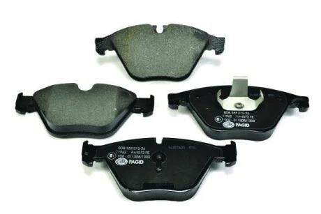 Тормозные колодки перед. BMW 5 (F10) 10- (ATE) (155,1x68,5x18,9) HELLA PAGID Hella pagid 8DB355015-261