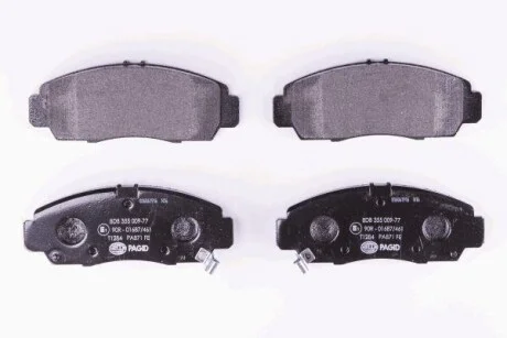 Тормозные колодки перед. Honda Accord 91-03/HR-V 99- (sumitomo) HELLA PAGID Hella pagid 8DB355009-771