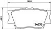 Тормозные колодки зад.TOYOTA CAMRY/RAV4 III/RAV4 IV 2.0-3.5 06- HELLA PAGID Hella pagid 8DB355006-881 (фото 2)