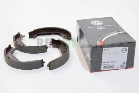 Колодки ручного тормоза Volvo S80 99-/ V70 97-11/ XC70 97- / XC90 02-14 (TRW) A.B.S A.B.S. 9071