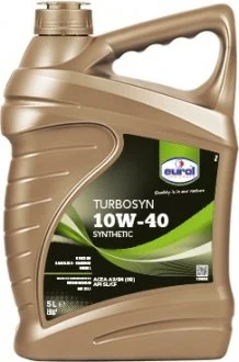 EUROL 5л Turbosyn 10W-40 Масло полусинт. ACEA A3/B4, API SL/CF, MB229.1, VW500.00/505.00 Eurol 002341