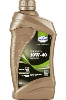EUROL 1л Turbosyn 10W-40 Масло полусинт. ACEA A3/B4, API SL/CF, MB229.1, VW500.00/505.00 Eurol 002006