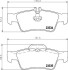 Тормозные колодки зад. MB E/S-класс (W211/W212/W220/W221) 99- Hella pagid 8DB355018-751 (фото 2)