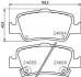 Тормозные колодки зад. Toyota Auris 07-12/Corolla 13- (bosch) HELLA PAGID Hella pagid 8DB355013-571 (фото 2)