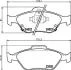 Колодки тормозные дисковые передние Toyota Yaris 1.0, 1.3, 1.4 (05-) Nisshinbo NP1129 (фото 1)