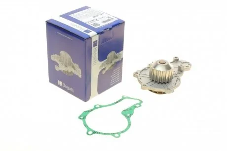 Помпа води Citroen Berlingo/C3/C4/C5/Jumpy/Ford Transit/Focus 1.5-1.6TDCI/HDI 04-(B/B)(20лп) Bugatti PA10052