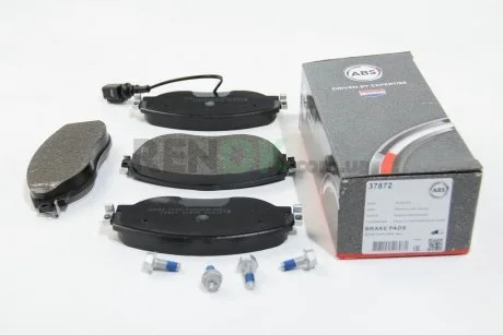 Гальмівні колодки пер. VW Passat 10-/Skoda Octavia 12- (TRW) з датчиком A.B.S. A.B.S. 37872