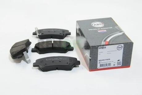 Гальмівні колодки пер. Santa Fe II/Carens IV/Sorento II/III 09- (Mando) A.B.S. A.B.S. 37916