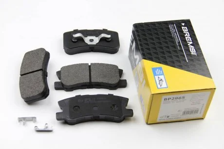Гальмівні колодки зад. Mitsubishi Outlander/Peugeot 4007 06- (akebono) Bremsi BP2965