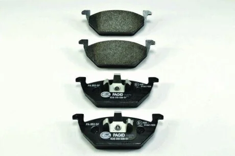 Гальмівні колодки дискові перед. Audi A3/Seat Leon/Skoda Fabia/VW Bora/Golf IV/V/VI Hella pagid 8DB 355 008-591