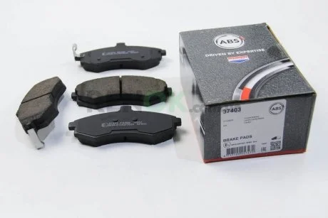 Гальмівні колодки пер. Matrix/Lavita/Elantra/Lantra/Coupe/Cerato 98-10 A.B.S. A.B.S. 37403