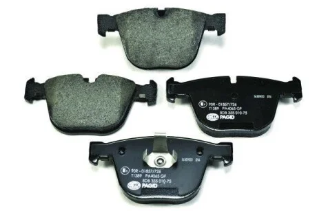 Гальмівні колодки дискові зад. BMW E60/65/X5 (E70, F15),/X6 (E71, E72) 3.0-4.4 08- Hella pagid 8DB 355 010-751