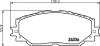 Гальмівні колодки пер. Toyota RAV4 06- (139,1x56x17,5) HELLA PAGID Hella pagid 8DB355006-861 (фото 2)