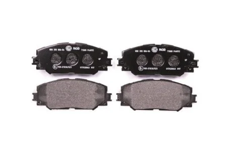 Тормозные колодки перед. Toyota RAV4 06- (139,1x56x17,5) HELLA PAGID Hella pagid 8DB355006-861
