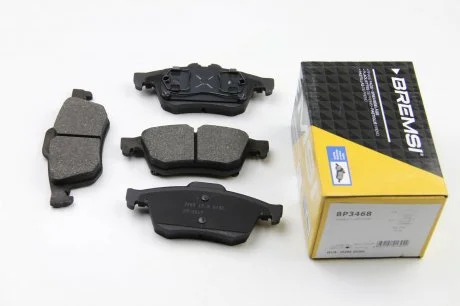 Гальмівні колодки зад. Renault Latitude 11- (ATE) (123,1x50,6x16,9) Bremsi BP3468