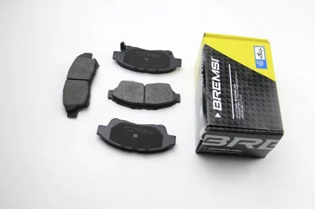 Гальмівні колодки пер. Toyota Corolla 92-01/Camry 91-01 (Akebono) Bremsi BP2526