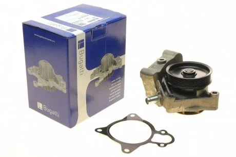 Помпа води Citroen Jumper/Peugeot Boxer 3.0HDi/Fiat Ducato 2.3D/3.0D/Iveco 06- (R/B) (7 лоп) (6 кан) Bugatti PA10125