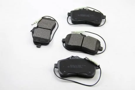 Гальмівні колодки пер. Peugeot 407 04- (TRW) (131,4x66,8x19,5) Bremsi BP3182