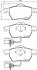 Тормозные колодки перед. Passat B5/Audi A4/A6 00-05 HELLA PAGID Hella pagid 8DB355010-731 (фото 2)