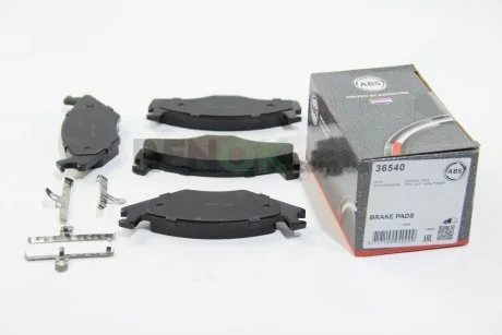 Гальмівні колодки пер. Cordoba/Golf/Ibiza/Jetta/Passat (81-02) A.B.S. A.B.S. 36540