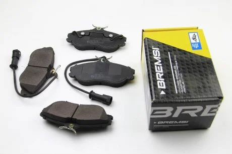 Гальмівні колодки пер. Audi 80/100 84-95 (TRW) (145x71x19,4) Bremsi BP2382