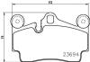 Гальмівні колодки дискові зад. VW Touareg 2.5 04-10 /Porsche Cayenne 3.2 02- Hella pagid 8DB 355 018-711 (фото 2)