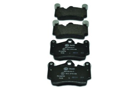 Гальмівні колодки зад. Audi Q7/Touareg/Cayenne 8DB355018-711 Hella pagid 8DB 355 018-711
