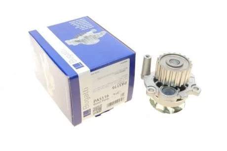 Помпа води Skoda Octavia 1.9TDI 96-10/VW Caddy/Golf 1.9TDI/SDI 96-05 (R/B)(7 лоп) Bugatti PA5116