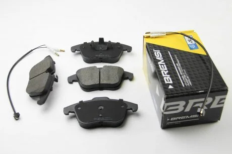 Гальмівні колодки пер. Citroen C5 09-/Peugeot 508 10- (ATE) Bremsi BP3487