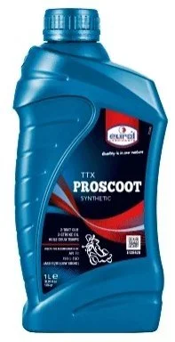 EUROL 1л TTX ProScoot Масло 2-х такт. полусинт. (1:50) API TC, JASO FC/FD, Eurol 001771 (фото 1)