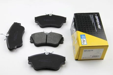 Гальмівні колодки пер. T4 1.9TD/2.4D >99 (R15)(невент.диск) Bremsi BP2625
