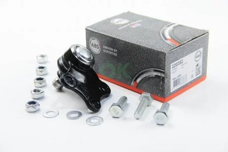 Опора кульова (передня/знизу) Berlingo/Partner 96- (конус 16мм) (+г/п) A.B.S. A.B.S. 220352