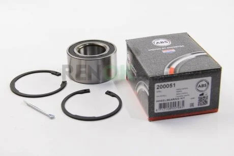 Підшипник маточини перед. Opel Vectra/Ford Connect 90-03 (74x39x39) A.B.S. A.B.S. 200051