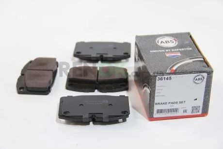 Гальмівні колодки пер. Astra/Combo/Corsa/Kadett/Nova (75-01) A.B.S. A.B.S. 36145