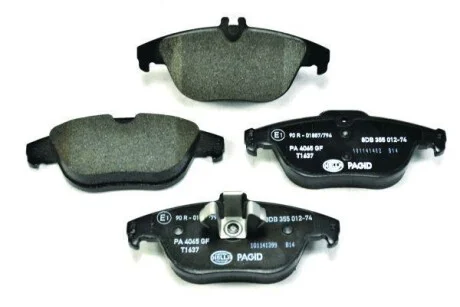 Тормозные колодки зад. MB W204 1.8-2.3 07- (ATE) HELLA PAGID Hella pagid 8DB355012-741