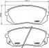 К-кт перед. гальм. колодок Kia Sportage 2.0CRDi 08-/Hyundai IX35/IX40 11- Hella pagid 8DB 355 012-961 (фото 1)