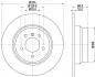 Тормозной диск зад. BMW X5 (E53) 00-06 (324x12) HELLA PAGID Hella pagid 8DD355107-771 (фото 1)